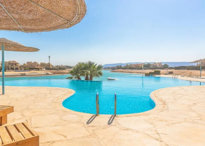 Sabina Classy 1 Bedroom Apartment Lagoon View & Pool El Gouna